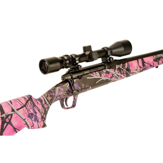 Savage Arms AXIS XP Compact 6.5 Creedmoor Bolt Action Rifle, Muddy Girl - 57476 - Image 3