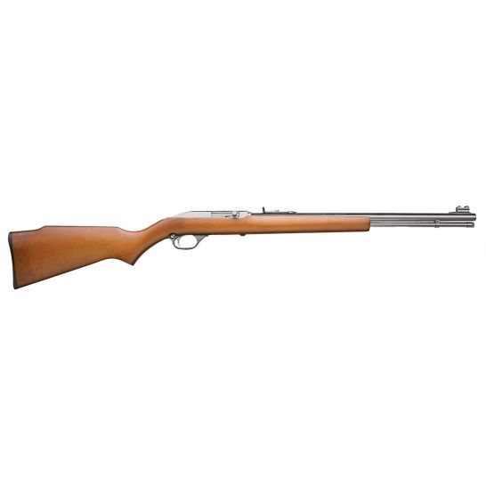 Marlin Model 60SB .22 LR 19" Micro-Groove Rifle, Monte Carlo Walnut Finish -