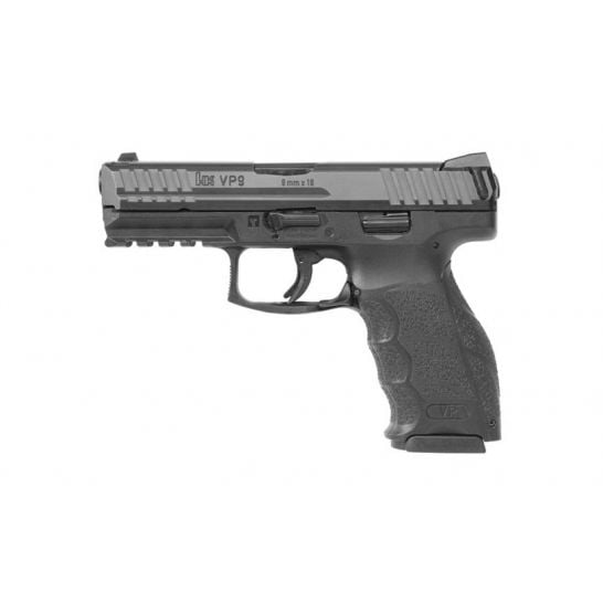 HK VP9 17rd 4.09" 9mm Pistol w/ Night Sights, Black
