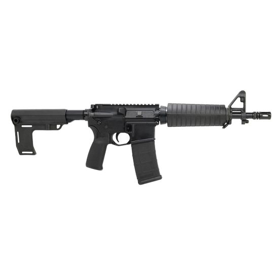 Blem PSA AR-15 Pistol 10.5" CARBN 5.56 Nitride Classic MFT Battlelink Pistol, Blk