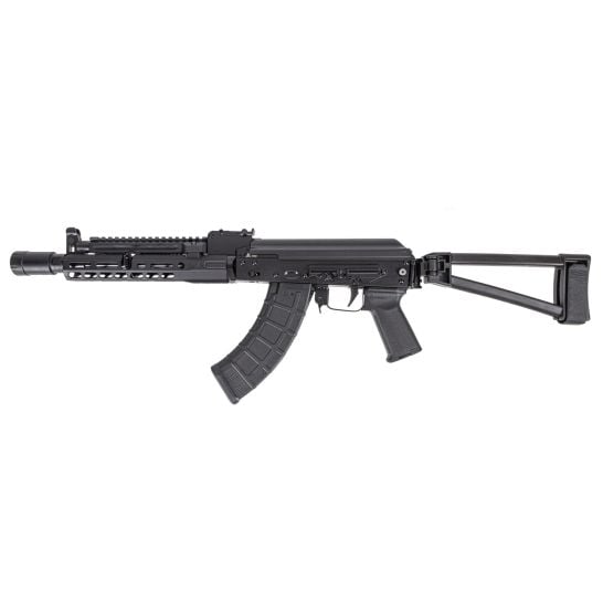 AK-104 Triangle Side Folding Pistol with Triangle Brace, PSA-SLR SOLO 9.45" Rail, ALG Trigger, and Linear Comp - Image 5