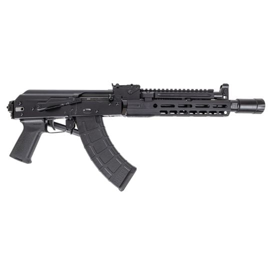 AK-104 Triangle Side Folding Pistol with Triangle Brace, PSA-SLR SOLO 9.45" Rail, ALG Trigger, and Linear Comp - Image 4