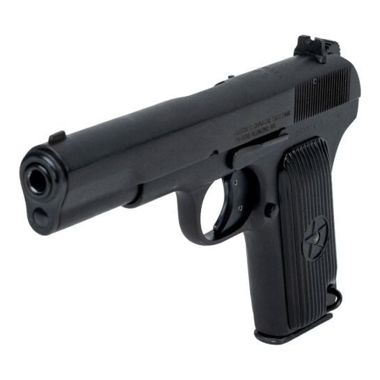 Chinese Tokarev Type 54 Military C&R Eligible 4.5" 7.62x25 mm 8rd Pistol, Good Used Surplus Conditio