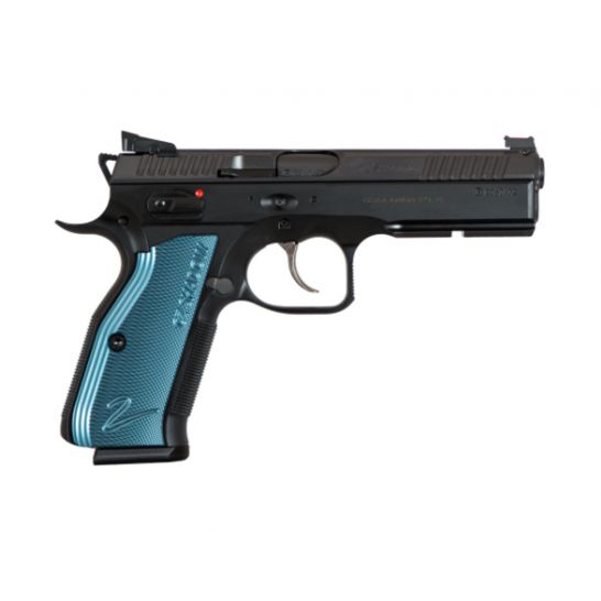 CZ Shadow 2 9mm Black & Blue Pistol - 91257