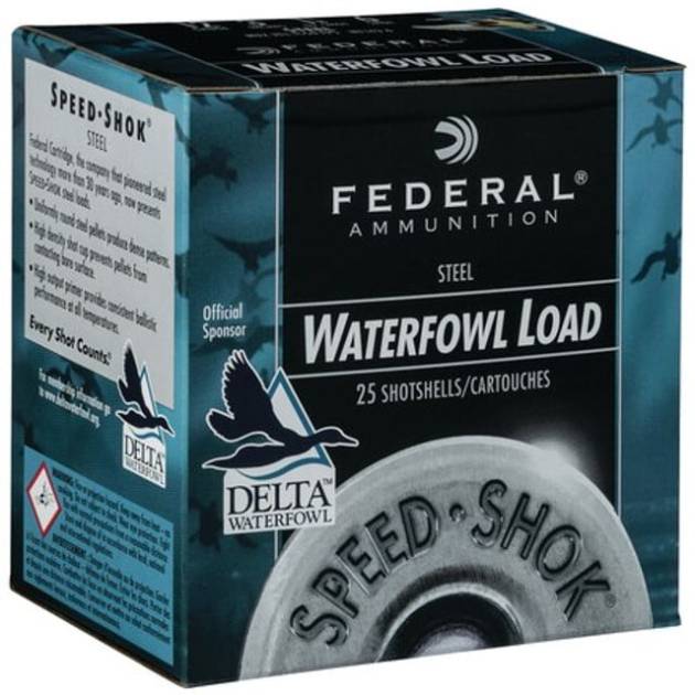 Federal Speed-shok #2 Shot 12 Ga, 3", 1 1/4oz, 25rd/Box