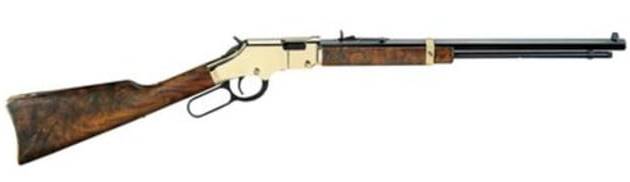 Henry Golden Boy Lever 22LR, 20" Barrel, American Walnut Stock Blued,, , 16 rd