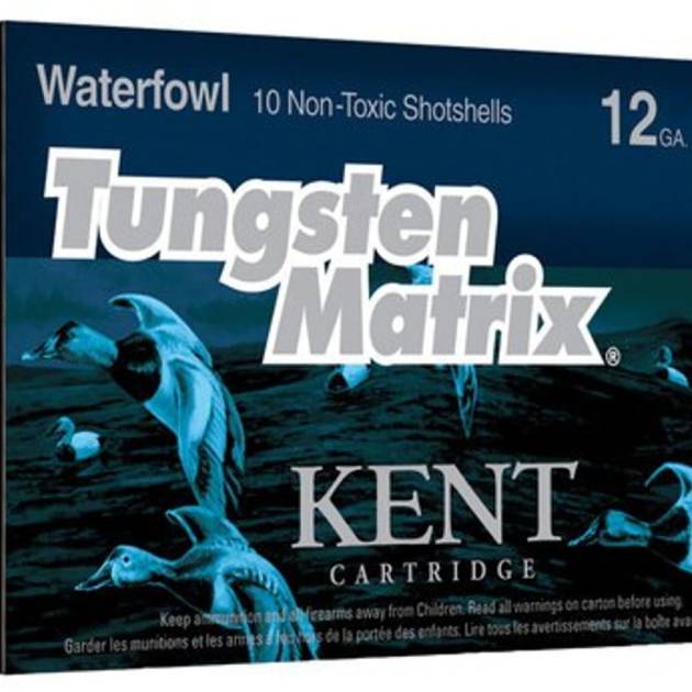 Kent Tungsten Matrix 12 Ga, 3", 1.5oz, 3 Shot, 10rd/Box