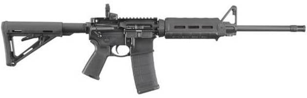 Ruger AR-556 MOE 5.56mm, 16" Barrel, M-LOK Handguard, MOE Stock, 30rd