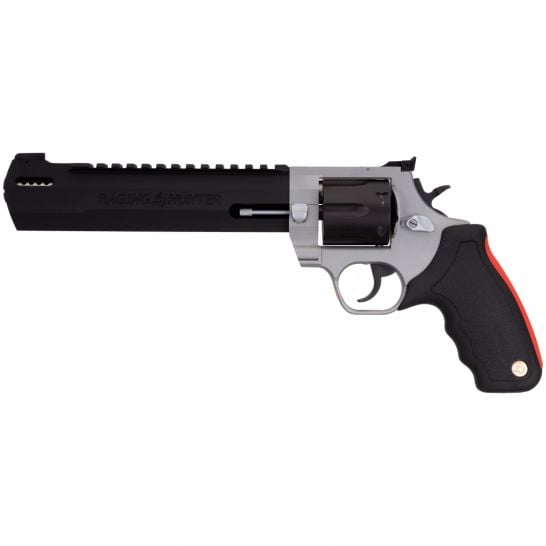 Taurus Raging Hunter Large .44 Mag Revolver w/ Black Deluxe Case, Matte Black Oxide - 2-440081RH-DLX