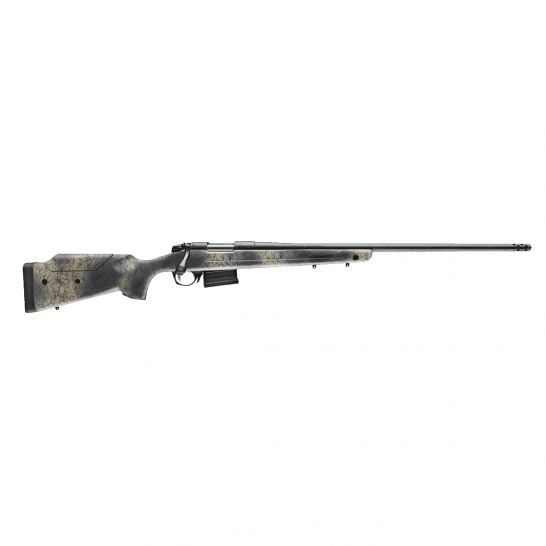 Bergara B-14 Wilderness Terrain 7mm Rem Mag Bolt Action Rifle, Woodland Camo