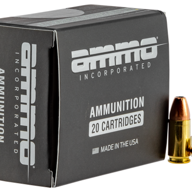 Ammo Inc .38 Special 125gr, Jacketed Hollow Point, 20rd Box