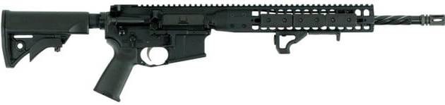 LWRC DI AR-15 5.56/.223, 16" Barrel, A2 Flash Hider, 6-Pos Stock, Black, 10rd CA Compliant
