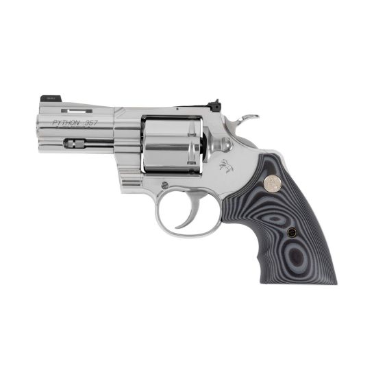 Colt Python Combat Elite .357 Magnum 3" Revolver, 6rds, Stainless - PYTHON-SP3NS