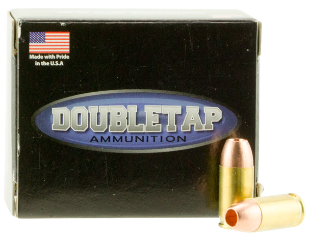 Close× DoubleTap Ammunition .380 ACP, 80gr, Solid Copper Hollow Point, 20rd Box