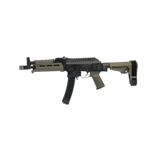 PSA AK-V 9mm MOE SBA3 Pistol, ODG - Image 2
