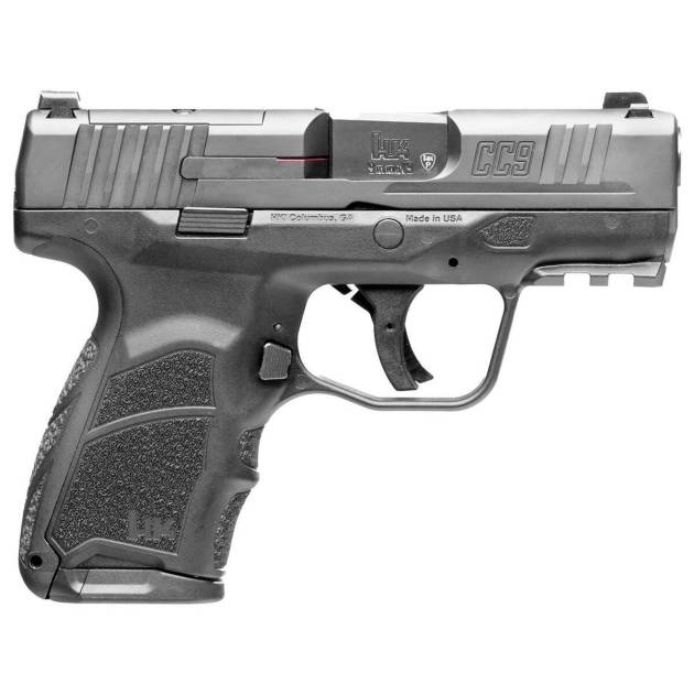 Heckler & Koch CC9 9mm Luger 3.32in Black Pistol - 12+1 Rounds