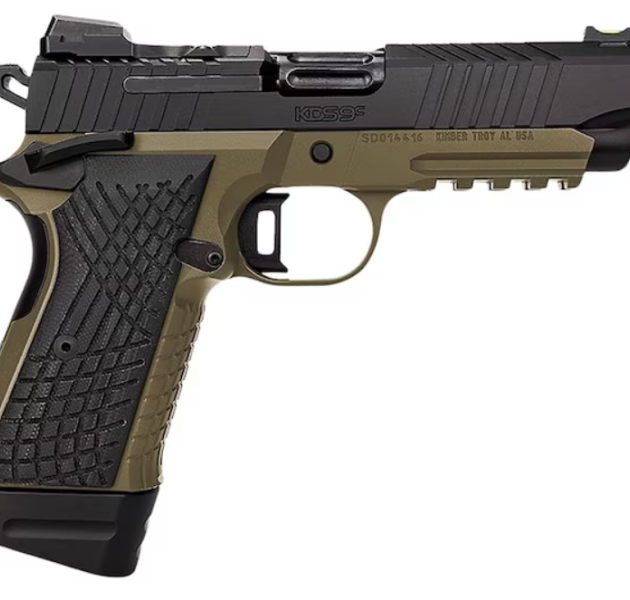 Kimber KDS9C TFS FDE/BLK 9mm 4.6" FDE 15/18+1