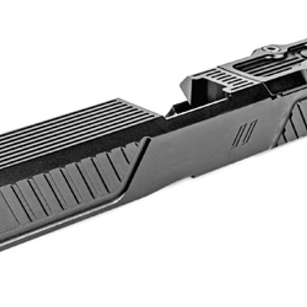 Zev Technologies Z19 Citadel Stripped Slide, RMR Plate, Gray